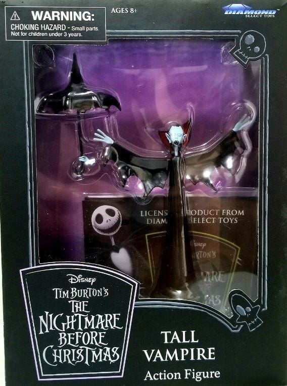 Short Vampire & Short Wit Nightmare Before Christmas Select Serie 8 Actionfigur 