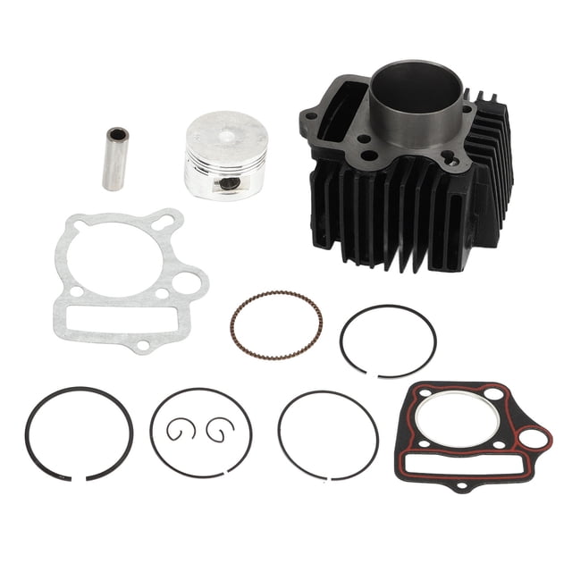 110cc Cylinder Piston Kit, Driving High Performance Perfect Fit 52.4mm Cylinder Rebuild Kit For 110 CD110