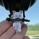 thumbnail image 5 of Lindo colgante de rama de gato para coche, espejo retrovisor interior, dijes de gatito, adornos para el hogar, 5 of 5