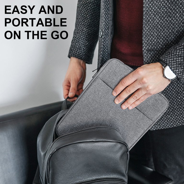 backpack with laptop sleave doubling as water sleav Laptop Sleeve for 14-15.4Inch, Double Compartment High Capacity Computer  Storage Bag Shockproof Water Bag