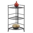 thumbnail image 4 of Convenience Concepts Designs2Go Support d'Angle pour Plantes, Fini Cadre en Métal Noir, 4 of 6