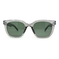 thumbnail image 2 of Womens Iconic Hipster Horn Rim Mod Plastic Sunglasses Slate - Green, 2 of 4