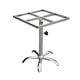 thumbnail image 2 of Estante giratorio para pintura, soporte para pintura, mesa giratoria estable, mesa de pintura en de acero inoxidable móvil con ruedas para embalaje de productos Cuadrado 500 mm x 500 mm, 2 of 10