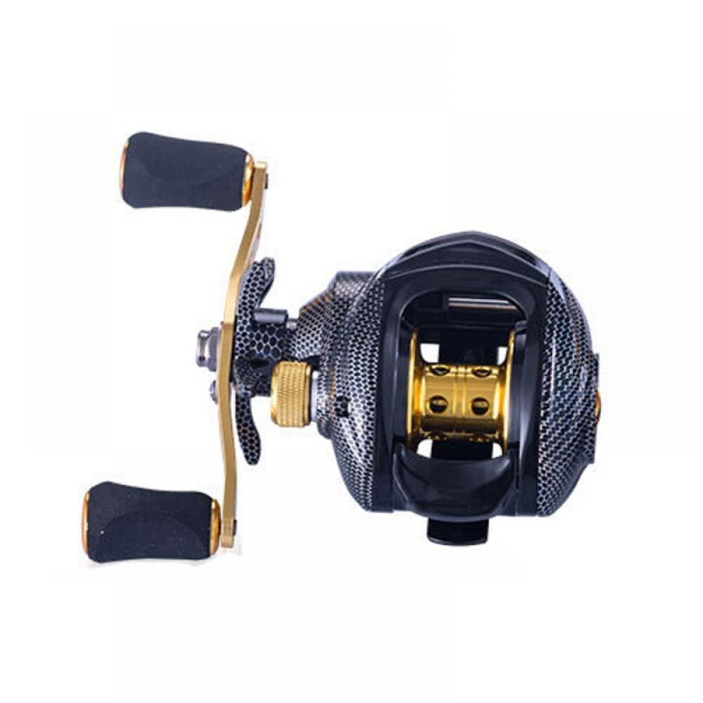 Baitcast Reel - 7:2:1 High Speed Round Baitcasting Reel, 13.3Lbs Max Drag Fishing Reel with Powerful Handle, Inshore Saltwater Conventional Reel with