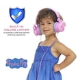 thumbnail image 4 of Peppa Pig Over-Ear Headphones for Kids - Adjustable Headband, Stereo Sound, Tangle-Free Cable, Volume Control, and 3.5mm Jack - Perfect for School, Home, and Travel, 4 of 5