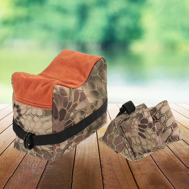 Bolsa De Soporte De Tiro Bolsa de soporte de tiro Oxford Cloth Gun Rest Rack Sandbag (Color de patrón de pitón)