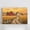 Framed, variant on Vela Home Red Barn Farmhouse Canvas Wall Art, 24x16 Inch Country Farm Sunset with Sunflowers Daisies Winding Road Oil Painting Framed Print, Waterproof Canvas Wood Frame, Rustic Decor