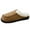 Brown, variant on Slippers for Women Men Indoor and Outdoor with Fleece Lined Casual Cozy Warm Winter Fleece Lined Fuzzy Scuff Suede Clogs Slides Slip-On Booties Wide Width