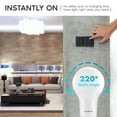 thumbnail image 7 of Luxrite A19 Dimmable LED Light Bulb, 60W Equivalent, 5000K Bright White, 800 Lumens, GU24, 16-Pack, 7 of 7