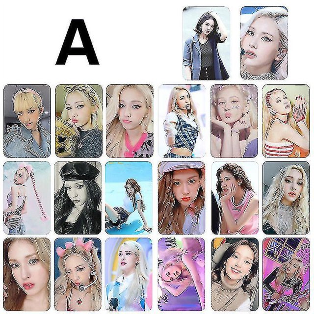 Lanbena 20 unids/set Kpop Somi tarjetas nuevo álbum fotos Lomo tarjeta Somi postal regalos para Fans Kpop Girl Group