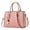 Pink, variant on GEZHEN Tote Bag for Women Fashion Women's Handbags Ladies Purse Satchel Shoulder Bags Tote Leather Bag Soft Side Embossed Handbag Simple Crossbody Bag Shoulder Bag