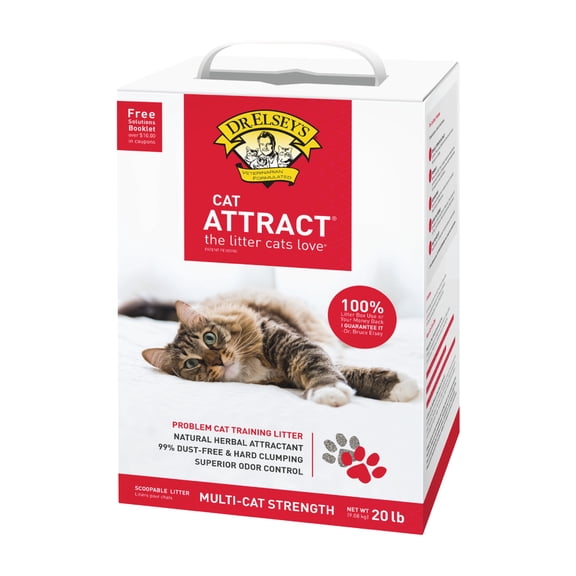 Dr. Elsey's Precious Cat Attract Clumping Clay Cat Litter (Multiple Sizes)
