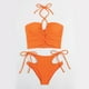 thumbnail image 5 of Bikini Mujer Traje de Baño Conjunto de Bikini Tankini Con Cinta A Rayas Para Mujer, Elegante y Cómodo, Traje de Baño de Verano Para Playa, 5 of 7