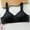 Black, variant on HOMBOM Lightly Lined Womens Bras Push-Up No Underwire Full-Figure Bras Wireless Beige Breathable Spaghetti Straps Brassiere 38C