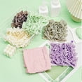 thumbnail image 3 of NOGIS The Leeffa Soft Loofah and Washcloth, Loofah Washcloth, 2-in-1 Bath Loofah Sponge, Exfoliating Bath Sponge, Leeffa Loofah Sponge, Luffa Back Scrubber for Shower（Color B）, 3 of 7