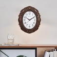 thumbnail image 3 of Reloj de pared español, moderno, minimalista, para dormitorio, creativo, para sala de estar. Color de madera, 3 of 8