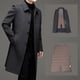 thumbnail image 4 of Chaqueta de plumón polar de invierno para hombre 2024, nueva ropa de diseñador, abrigo grueso con forro desmontable, chaqueta de plumón de lujo para negocios, 4 of 4