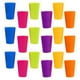 thumbnail image 4 of 18 piezas Vasos de plástico arcoíris Vasos reutilizables Vasos multicolores Vasos para beber Vasos para cerveza Vasos para jugo Vasos para agua Vasos de plástico Vasos para beber para fiestas, 4 of 6