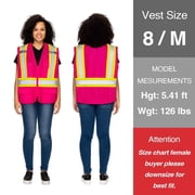 KAYGO Safety Vest with Pockets - High Visibility Reflective Vest ANSI Class 2 Construction Vest