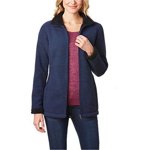 Ladies' Sherpa Lined Fleece Jacket 