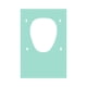 thumbnail image 2 of Accesorios de baño, funda desechable para asiento de inodoro, 30 unidades, funda grande desechable para asiento de inodoro, para uso público, exterior e interior, envuelta individualmente, con cojín d, 2 of 9