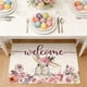 thumbnail image 5 of Uuiauoio Easter Doormat Spring Bunny Door Mat Indoor Outdoor Entrance Floor Mats Spring Kitchen Home Seasonal Decor Rugs Non-Slip Rubber Mats 23.62x15.74 in, 5 of 6