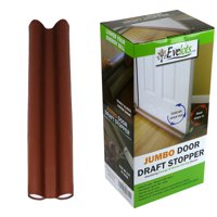 Evelots Draft Stopper Door/Window-Jumbo-Double Sided-No Cold-36 Inch-Foam/Vinyl