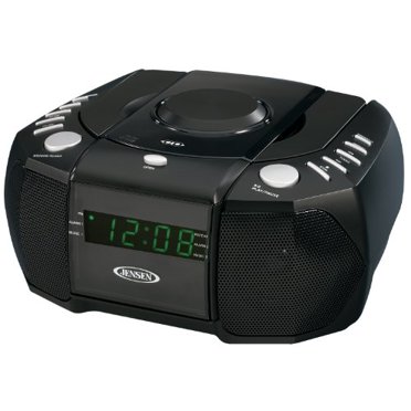 GPX CD AM/FM Clock Radio with 1.2