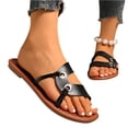 thumbnail image 3 of YOUYEDIAN Pantoufles de Maison pour Femmes Été Chaussures d'Intérieur Mignonnes Confortables Sandales Sandales de Plage (Noir), 3 of 8