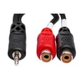 thumbnail image 2 of Hosa YRA-154 Stereo Breakout 3.5 mm TRS to Dual RCAF, 2 of 4