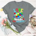 thumbnail image 6 of CHENge Autism Awareness Shirt Women Autism Support Month T Shirts Autism Mom Tee Autistic Acceptance Inspirational Tops, 6 of 6