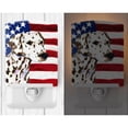 thumbnail image 2 of USA American Flag with Dalmatian Ceramic Night Light, 2 of 2