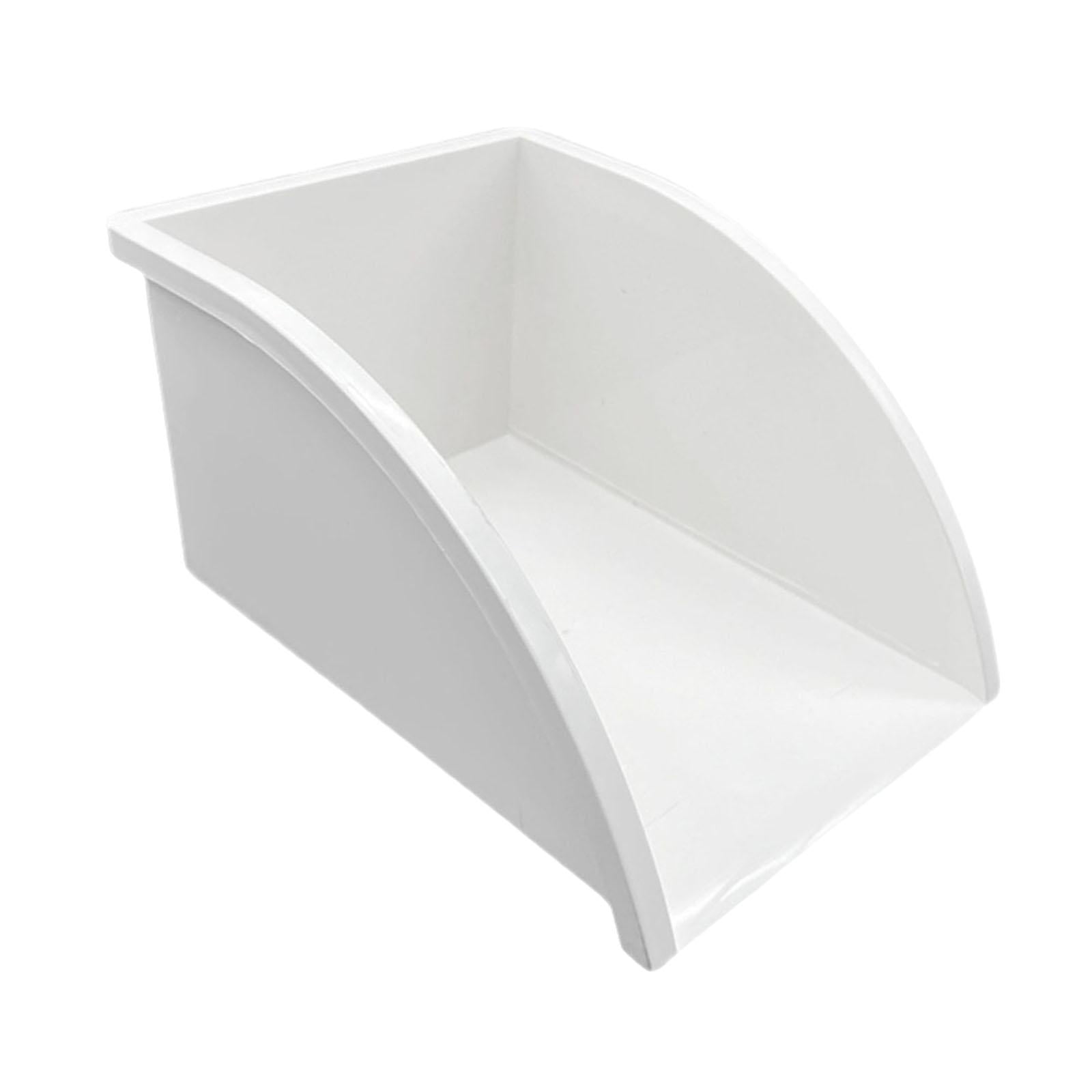 Rainwater Collection System Water Dustpan Rain Diverter Durable PVC Material for Garden Watering and Outdoor Downspouts