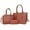 Brown, variant on 3PCS Purses for Women Tote Bag and Wallet Set Shoulder Satchel Handbags