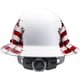 thumbnail image 3 of Lift Safety DAX Casco de ala completa Diseño de bandera americana Construcción de resina de fibra, 3 of 5