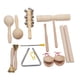 thumbnail image 1 of Juego de música de madera, instrumento de percusión para enseñar música y arte, juguete para niños. D, 1 of 7
