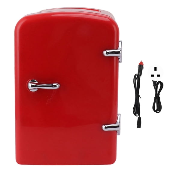 Mini Beauty Fridge, Mini Refrigerator Fridges for Bedrooms, Portable Small Fridge for Car, Travel, Home Skincare, Makeup (UK Plug)