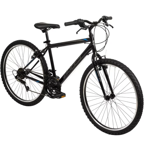 HUFFY ALPINE MOUNTAIN BIKE - 26” WHEELS - 15 SPEEDS - BLACK