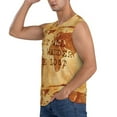 thumbnail image 3 of Daiia Not All Those Who Wander Are Lost2 Printed Men's Tank Tops,Casual Soft Sleeveless Gym Muscle Shirts Bodybuilding Tee-3X-Large, 3 of 8
