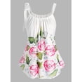 thumbnail image 1 of Tallo de talla grande de talla grande. Rosegal Camisetas sin mangas de talla grande, 1 of 5