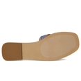 thumbnail image 3 of Sandalia Steve Madden Hadyn Azul Marino Blanco Plano Tacón 2 cm, 3 of 7