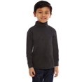 thumbnail image 3 of Leveret Solid Turtleneck 100% Cotton (4 Toddler, Dark Grey), 3 of 3