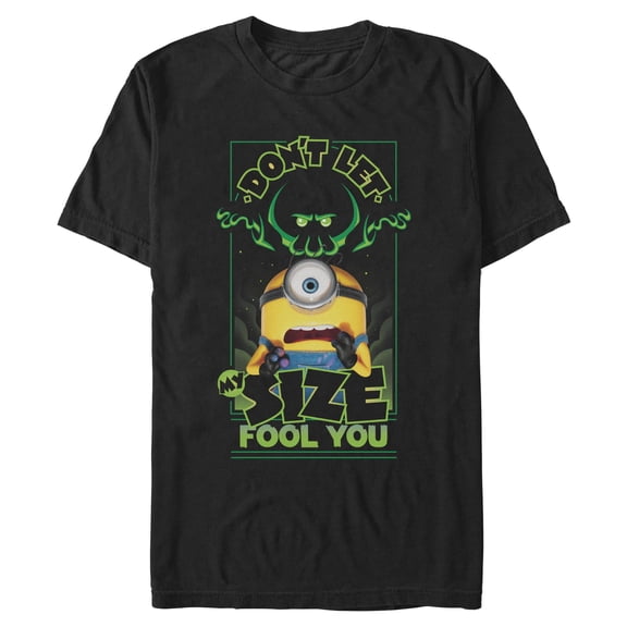 Mens Minions & Monsters Don't Let My Size Fool You T Shirt