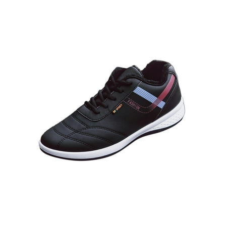 

Wazshop Men Sneakers Sport Athletic Shoes Fitness Workout Running Shoe Comfort Lace Up Trainers Mens Casual Sneaker Flat Lightweight Black With Lined 8