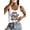 White-American, variant on USA Flag Tank Top Women Halter Sleeveless Tops Patriotic 4th of July Shirts Distressed Graphic Summer Racerback Vest