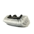 Carcarez 12" FlowThru Heavy Duty Car Wash Brush Head with Soft Bristle