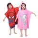 thumbnail image 2 of Toalla de playa con capucha de dibujos animados para niños y niñas, bata de baño de secado rápido, protector solar de microfibra, manta envolvente, 2 of 4