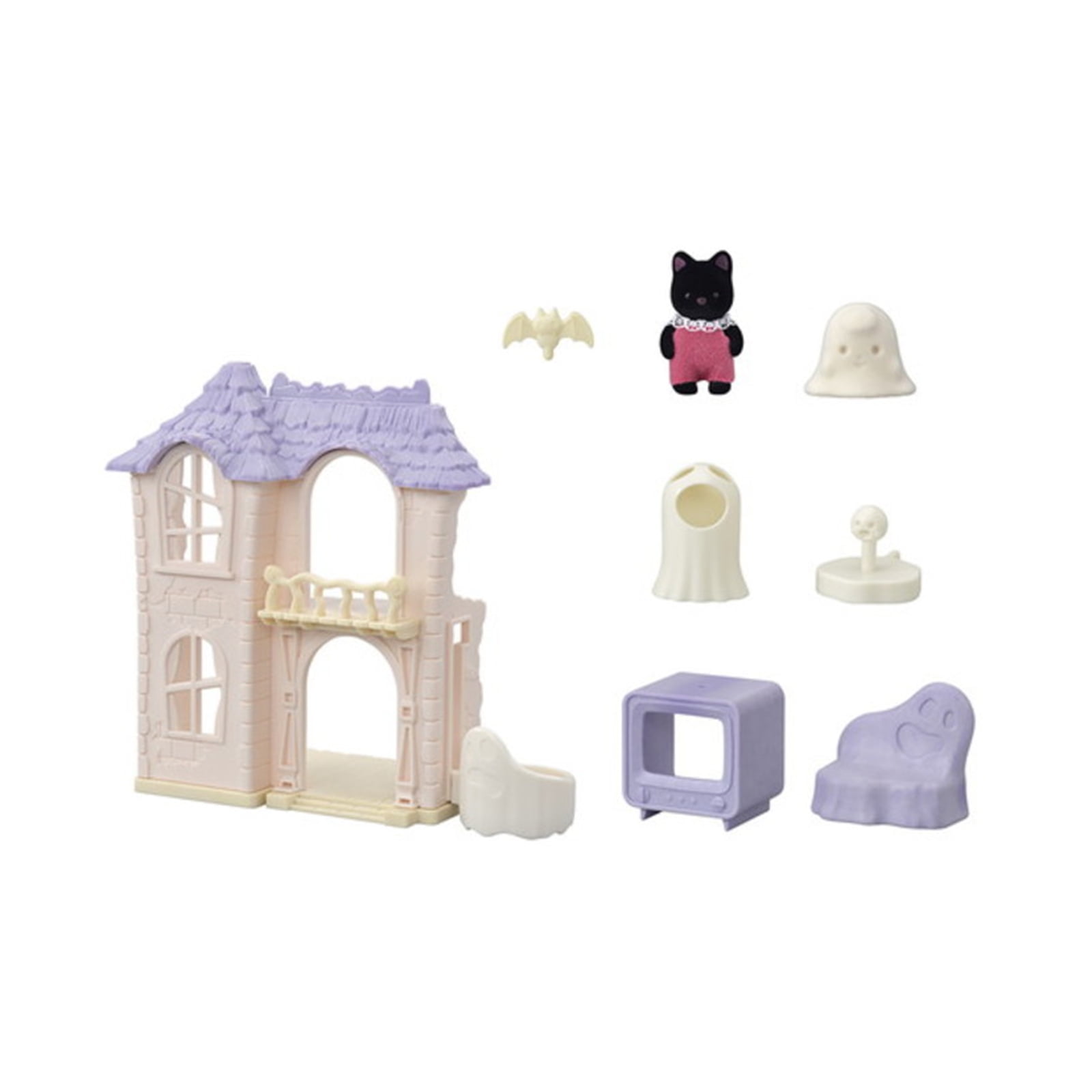 Epoch Calico Critters Spooky Surprise House Figure Set