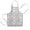 Floral Princess Pattern, variant on Fantasy Princess Castle Pattern Kids Aprons for Girls and Boys,Adjustable Neck Strap Toddler Aprons for Kids Cooking Baking