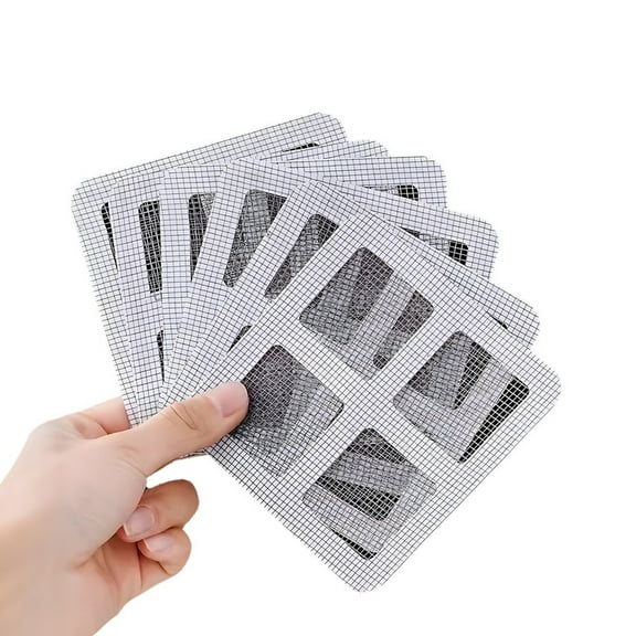 12 Counts Floor Drain Filter Screen, Sewer Hair Blocking Sticker,Portable Drain Strainer Cover for Hair Stopper,Disposable Hair Drain Sticker